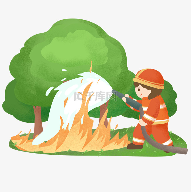 森林消防防火火灾