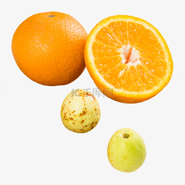 水果橙子鲜枣