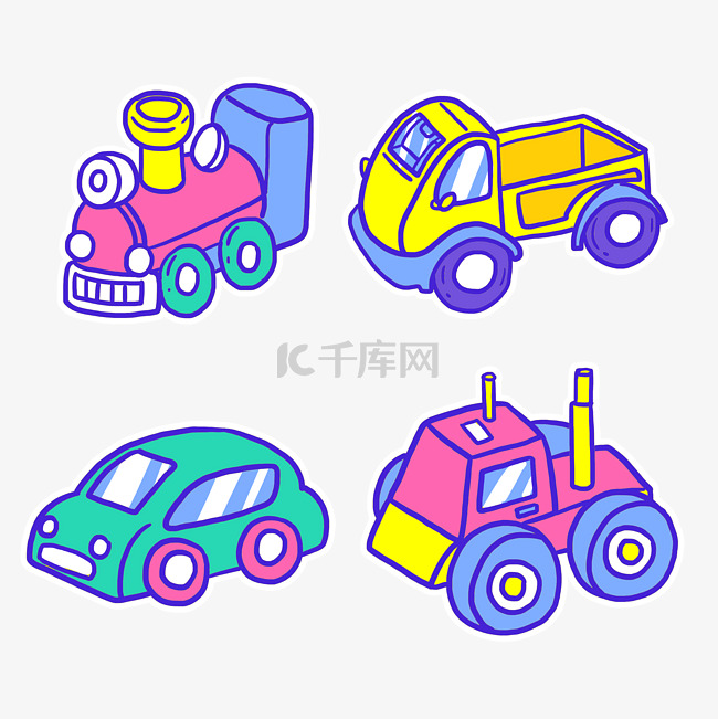 儿童节小汽车玩具