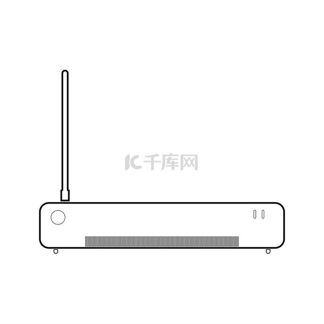 路由器图标。