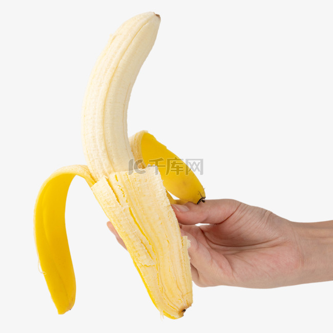 剥开香蕉