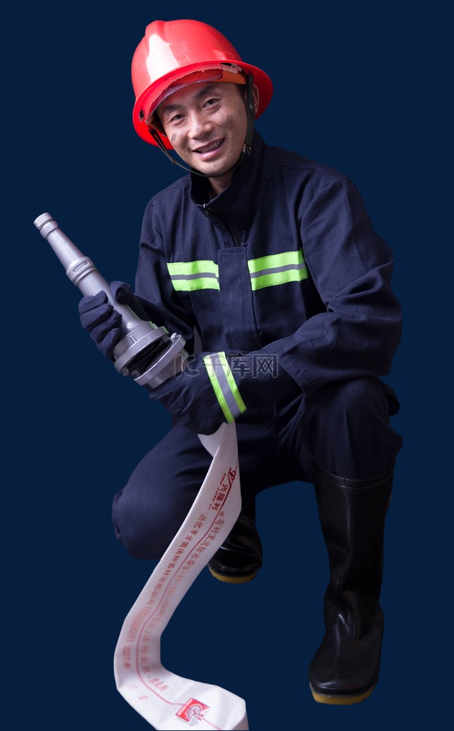 火灾灾难消防救援人物消防栓