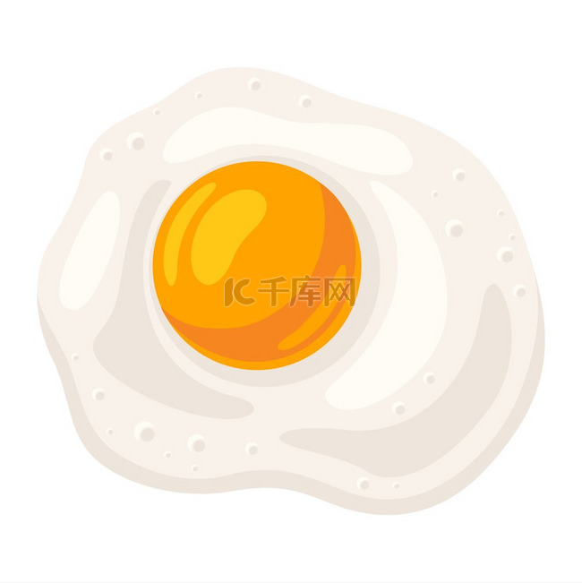 炸鸡蛋的插图。