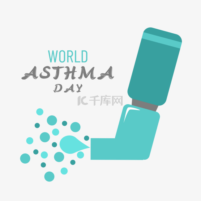 呼吸器绿色世界哮喘日