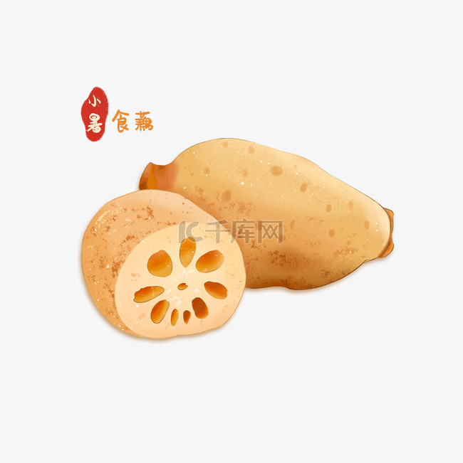 小暑节气吃藕中国传统二十四节气