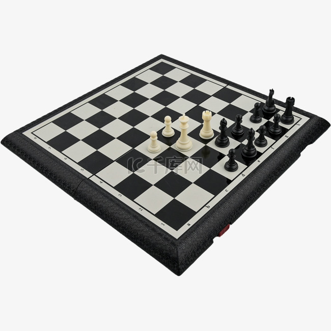 国际象棋游戏摄影图益智棋盘