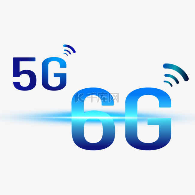 5g6g光效蓝光高科技通信网络