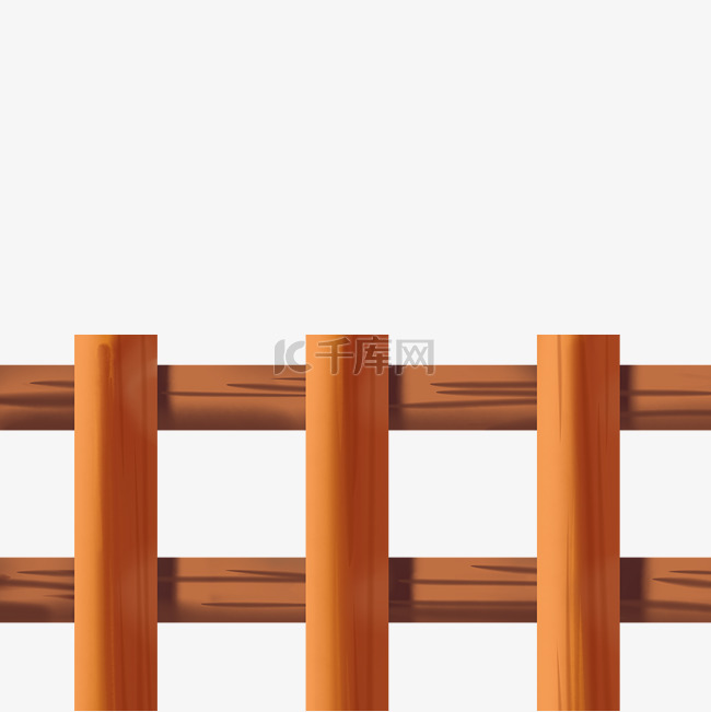 木头栅栏护栏