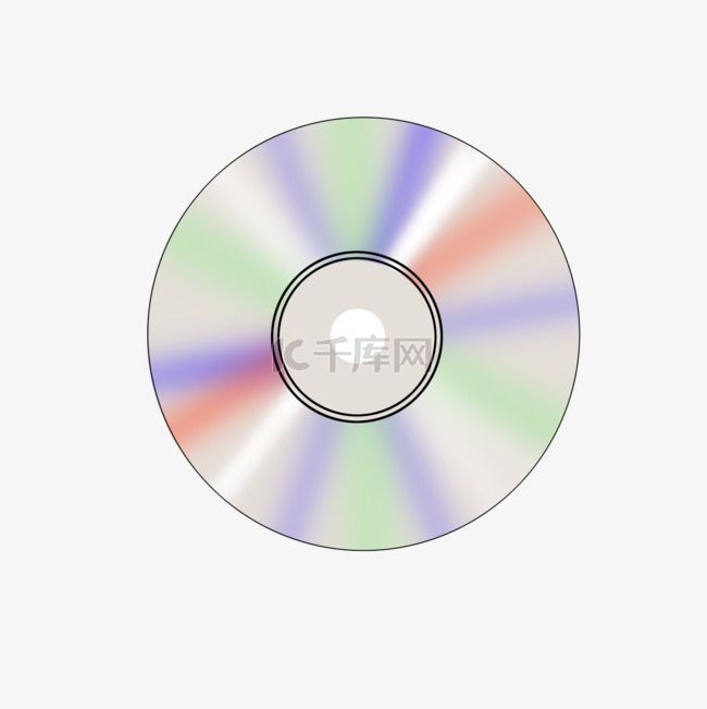 彩虹相间cd剪贴画