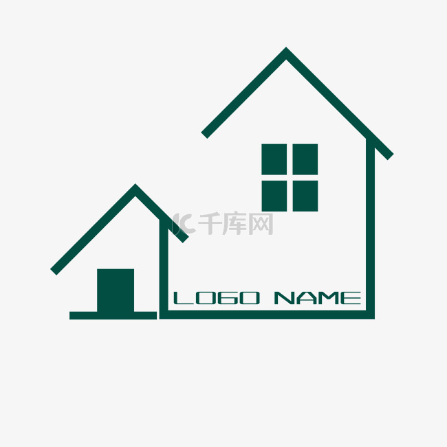 房地产房屋logo标志