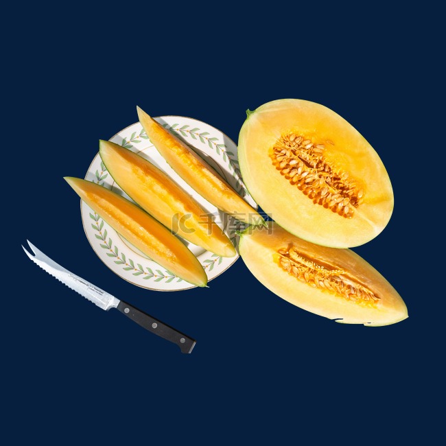 哈密瓜水果刀