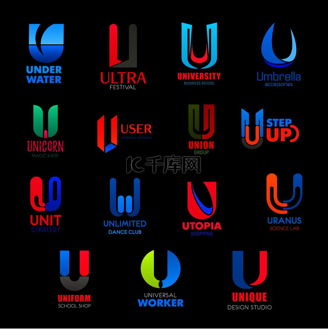 字母 U 表示节日、工会团体或