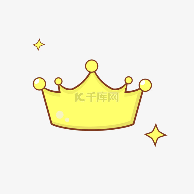浮动卡通皇冠