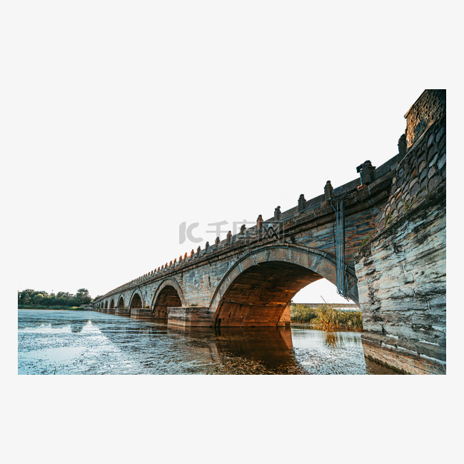抗战卢沟桥建筑景色