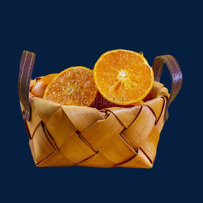 竹篮橘子水果
