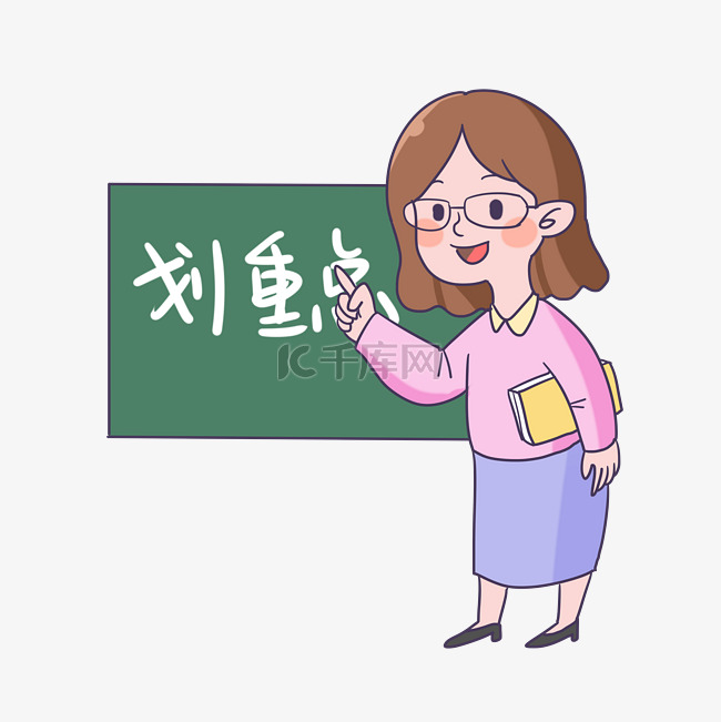 教育学习划重点表情包