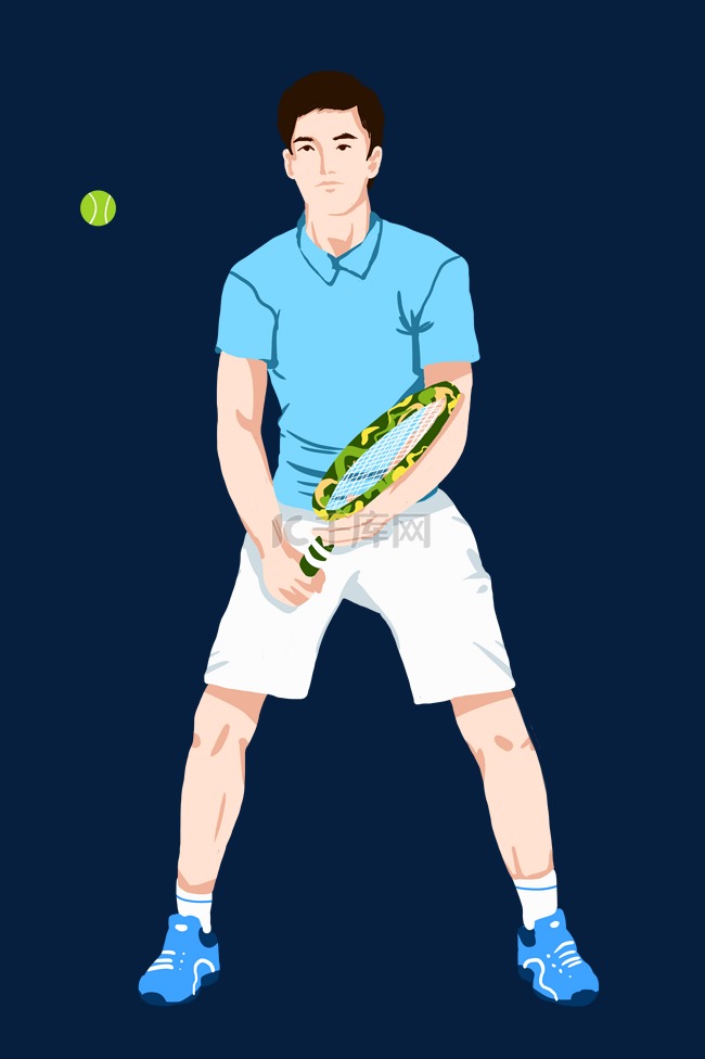 男子打球打网球奥运东京奥运会奥