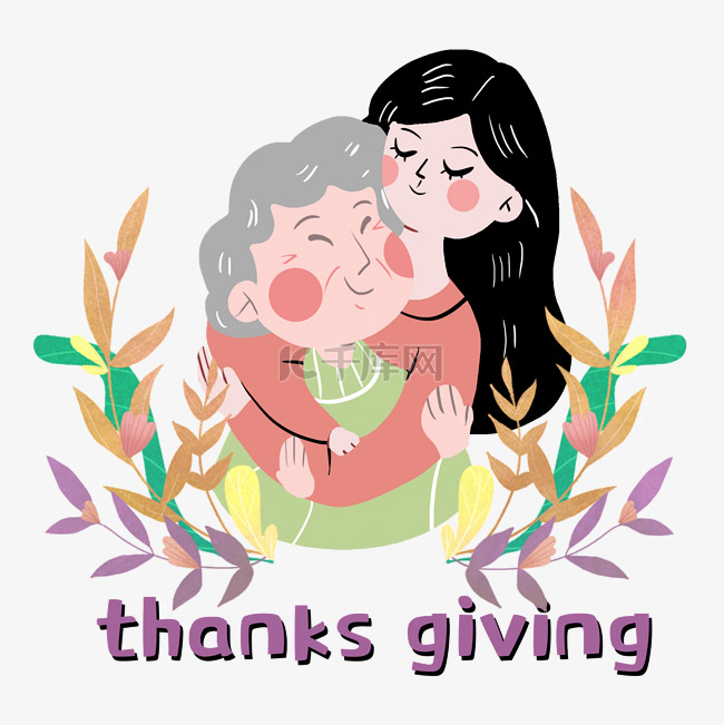 感恩感恩节主题海报