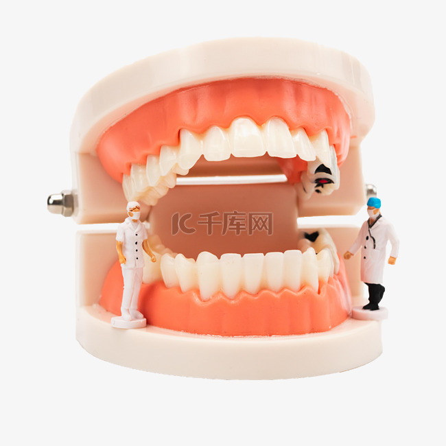牙科牙医龋齿