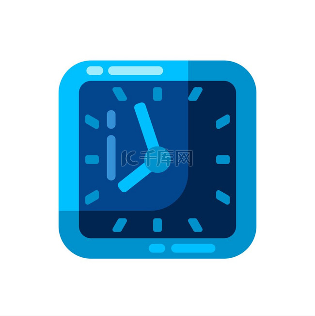 时钟示意图设计和应用程序的样式
