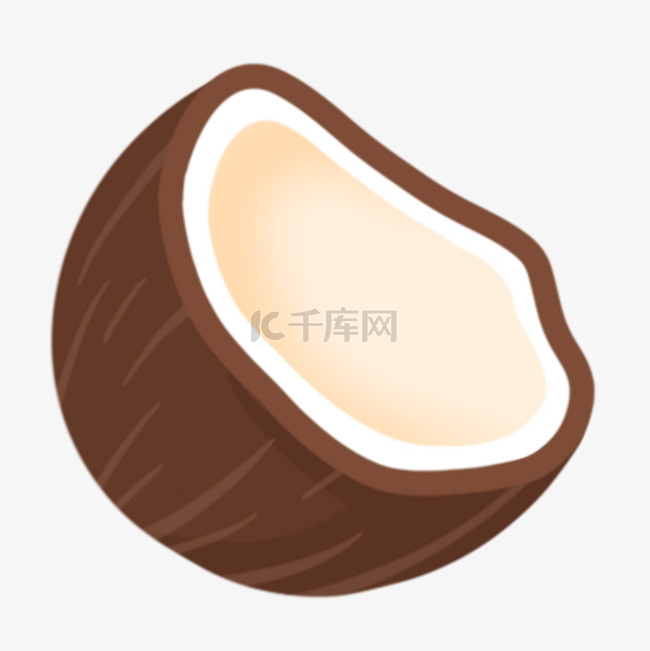 印度乌加迪卡通椰子壳