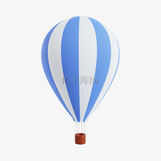 3DC4D立体热气球