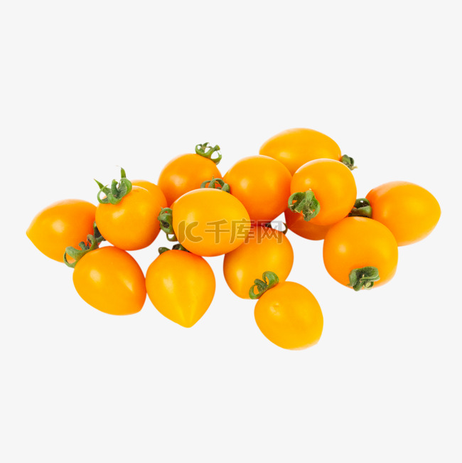 新鲜水果黄色小番茄
