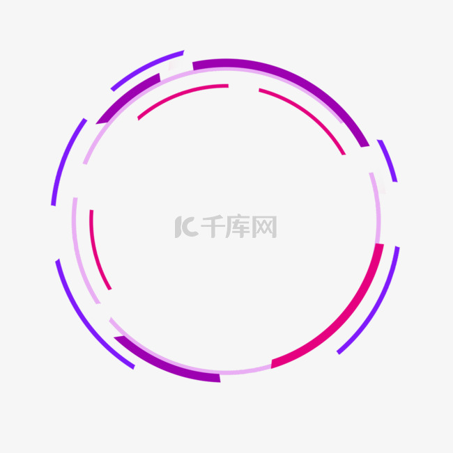 数字紫色圆圈