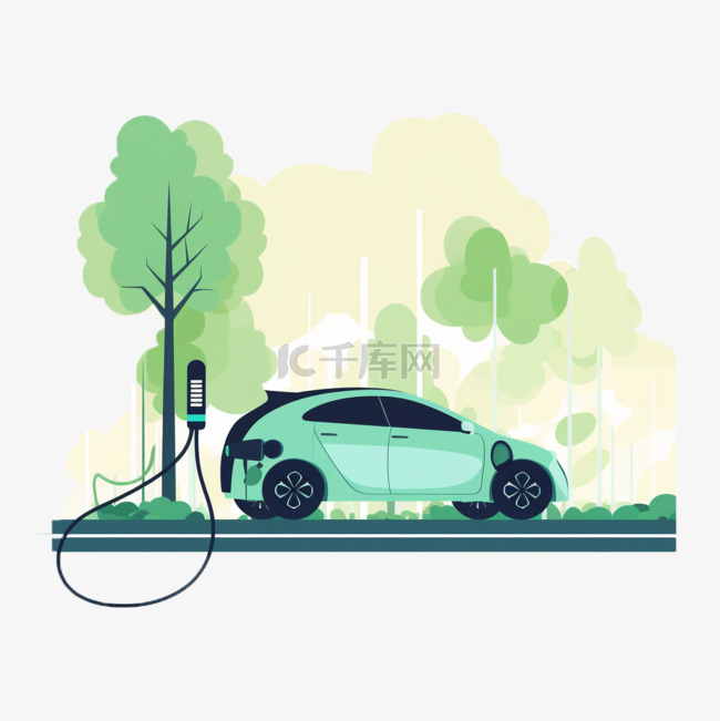 新能源汽车充电交通工具