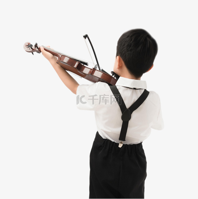 暑假艺术培训小提琴人物