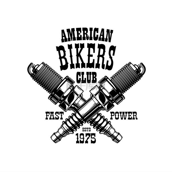 自行车俱乐部会徽、摩托车赛车手