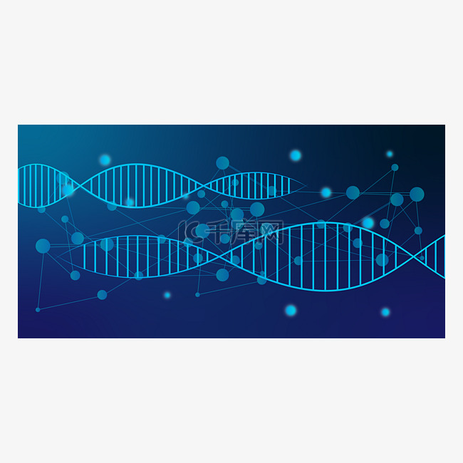 科技DNA基因背景