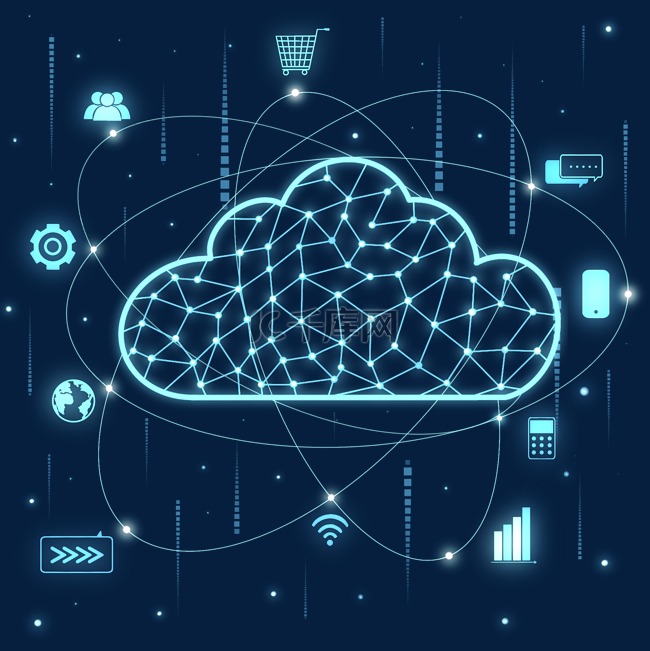 云计算大数据科技云数据信息