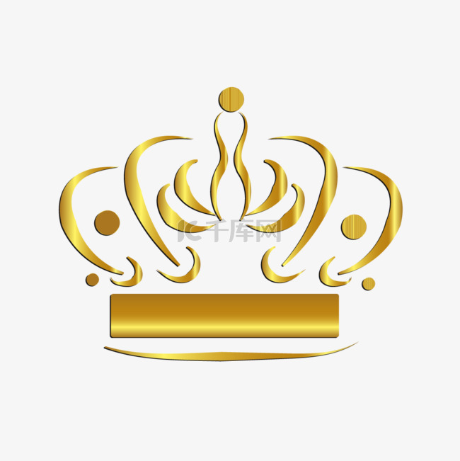 金色皇冠王冠