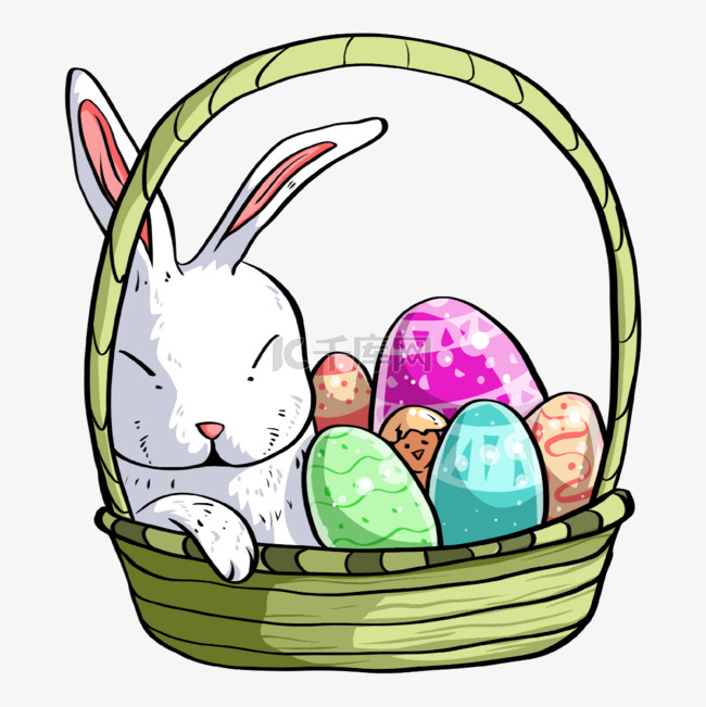 兔子彩蛋动物复活节