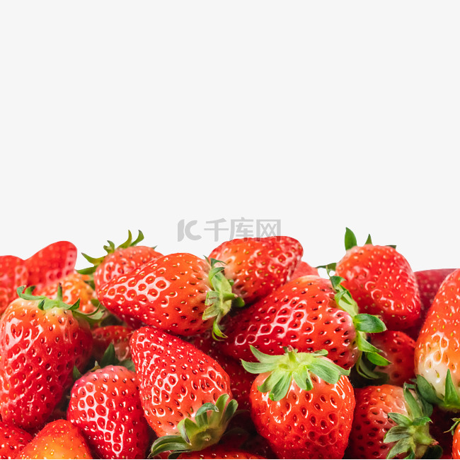 春季水果奶油草莓水果