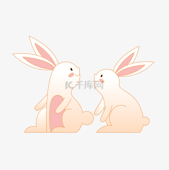 中秋节兔子玉兔