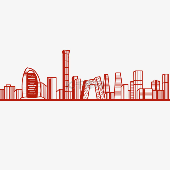 国庆节建筑城市地标北京