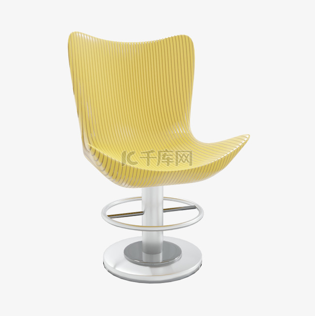 3D立体家具C4D靠椅椅子
