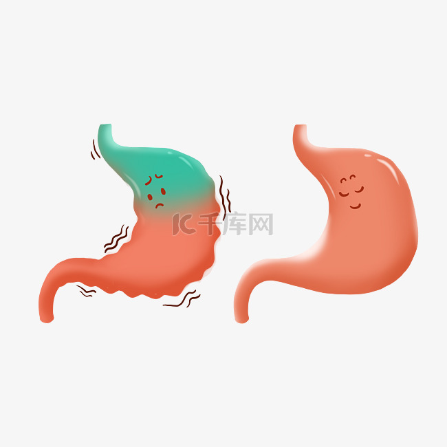 慢性胃炎胃病人体内脏器官医疗健