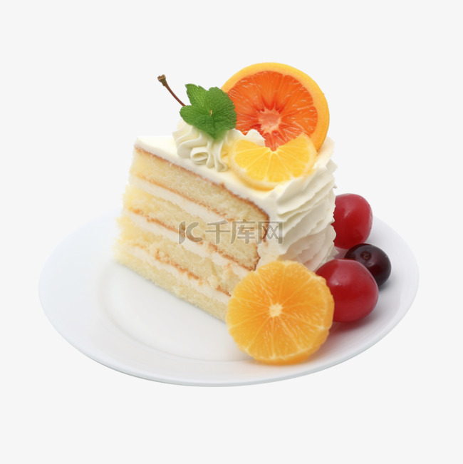 水果奶油双层蛋糕2