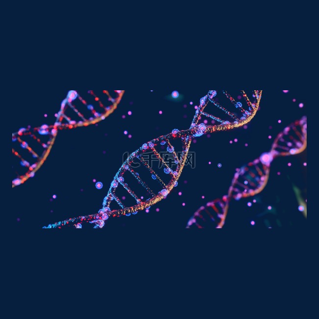 医疗DNA病毒基因链