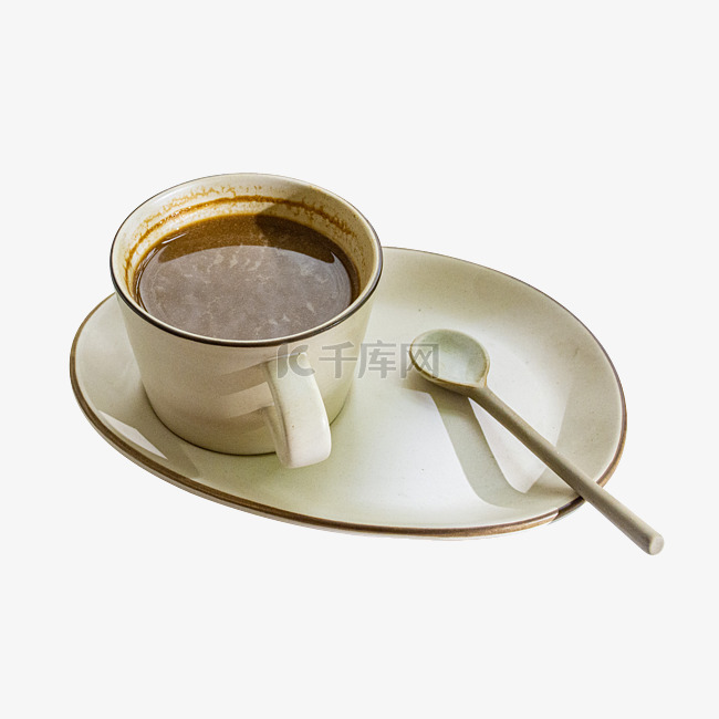 下午茶咖啡勺子杯托