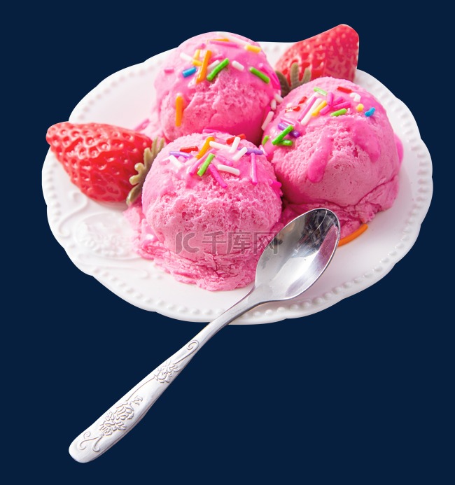 冰淇淋甜点
