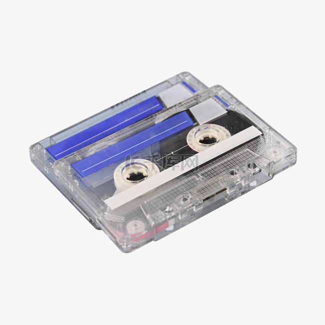 复古储存盒式音频磁带