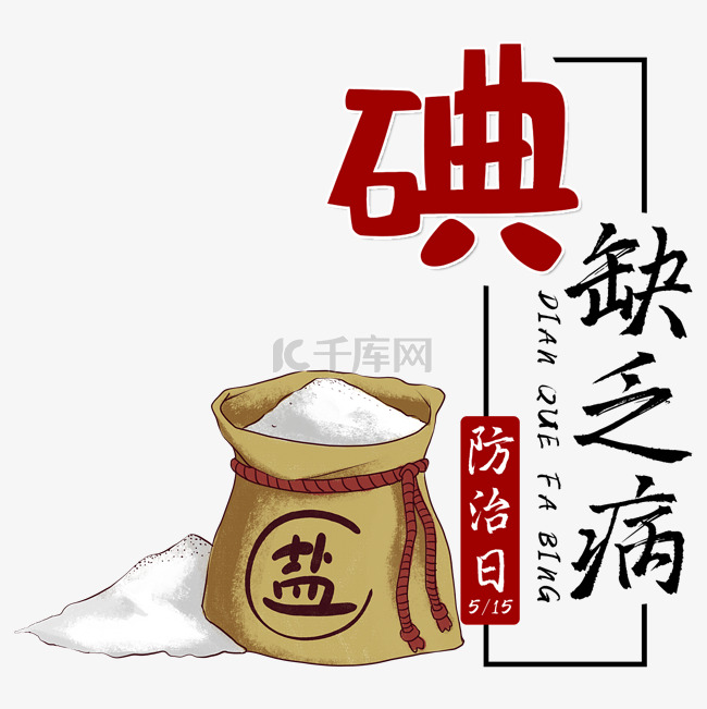 碘缺乏病防治日515科普健康饮