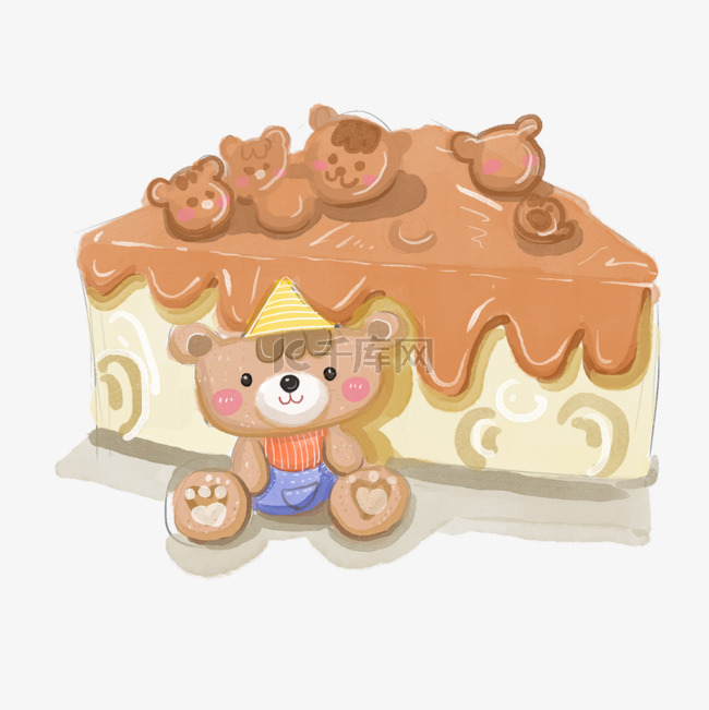 小熊的生日蛋糕