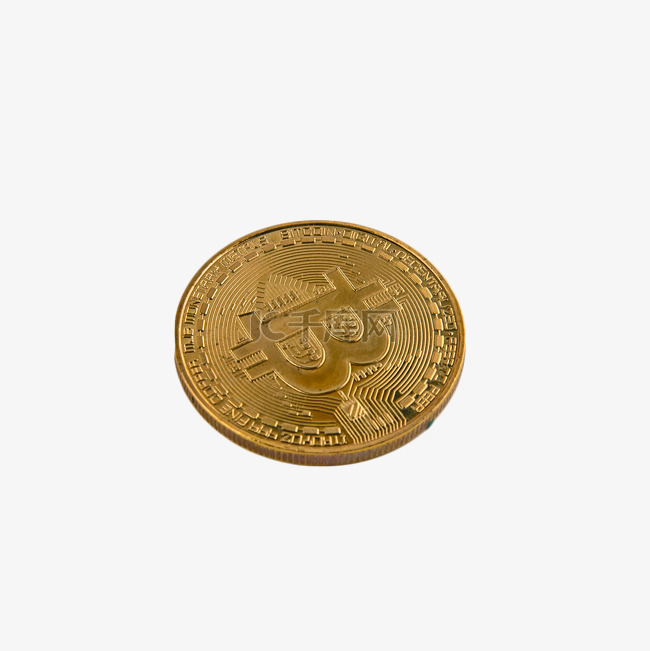 比特币概念金色符号