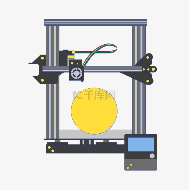 3d打印机三维打印