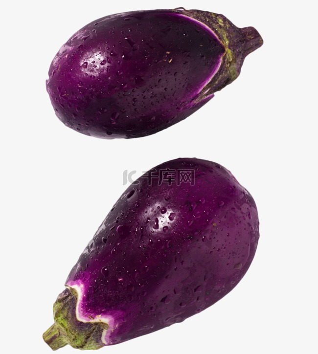 蔬菜茄子紫色茄子新鲜茄子